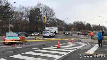 Female dead in North York crash between car and Beck Taxi cab