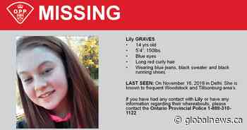 Norfolk County OPP seek public assistance in locating missing teen
