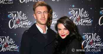 Faye Brookes cosies up to personal trainer Joe Davies on the red carpet following split from Gareth Gates