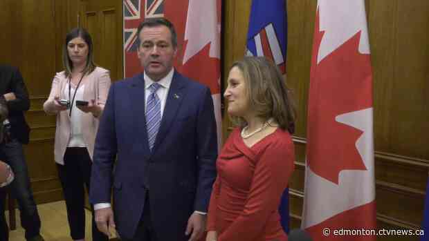 'I'm here to look for common ground': Deputy prime minister meets with Kenney
