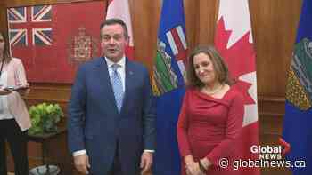 Canada’s new deputy prime minister visits Edmonton