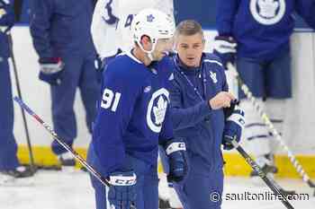 Keefe hits the ice with Leafs in Toronto for 1st time: ‘He’s really passionate’