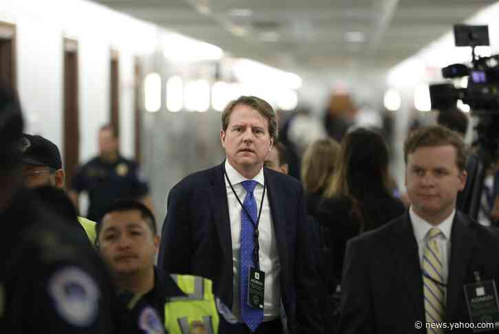 Ex-White House Counsel Ordered to Testify to House Panel