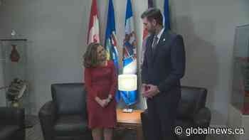 Deputy prime minister meets with Mayor Iveson in Edmonton