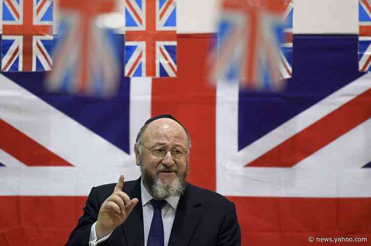 U.K. Chief Rabbi Suggests Voters Should Avoid Corbyn’s Labour