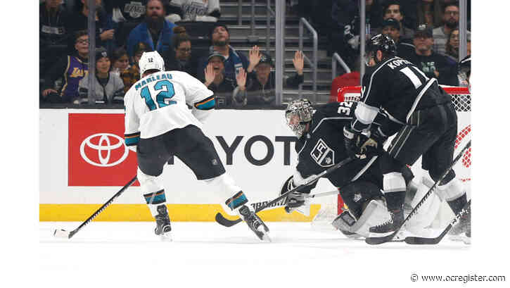 Kings erase 3-goal deficit before falling to Sharks in OT