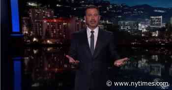 America Is Living Through Trump’s ‘Hypocalypse,’ Jimmy Kimmel Says