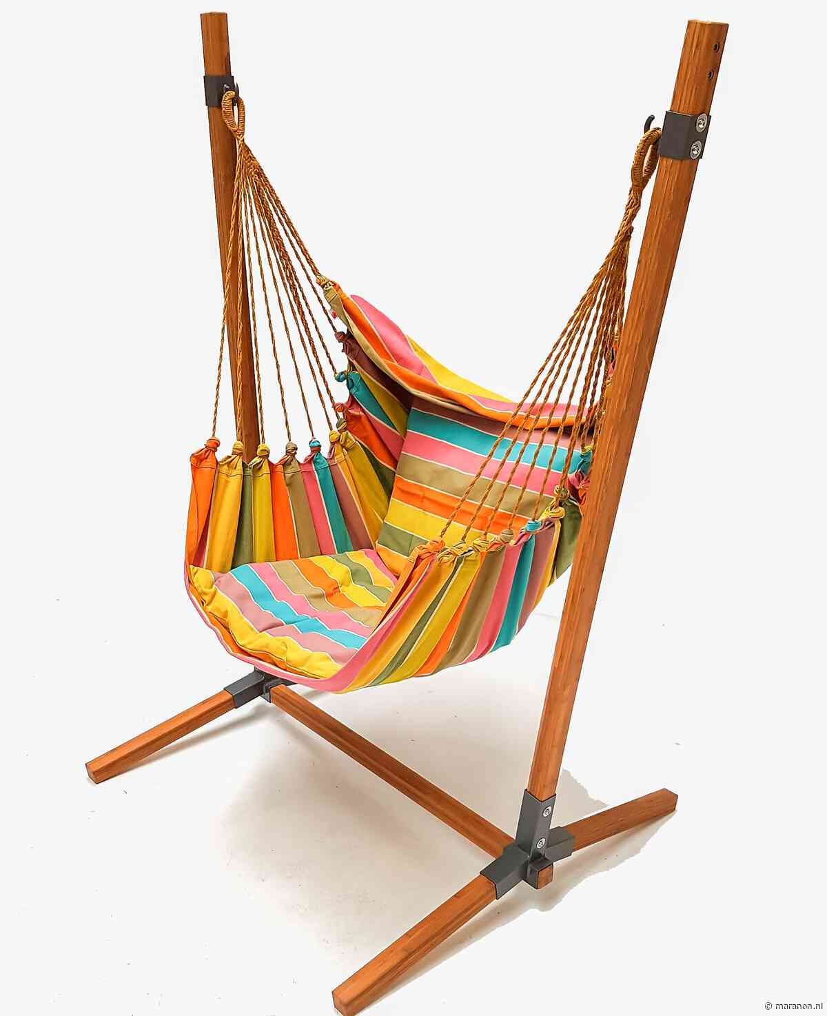 Hangstoel LazyRezt XL Sunshine met Panda standaard.