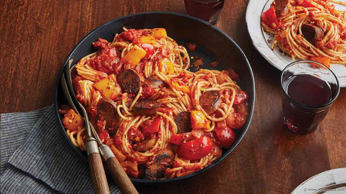 One-Pan Weeknight Sausage and Peppers