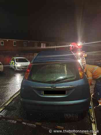 Abandoned vehicle seized after being connected with drive-offs