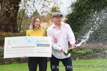 Builder Steve Thomson and wife Lenka win £105m EuroMillions jackpot