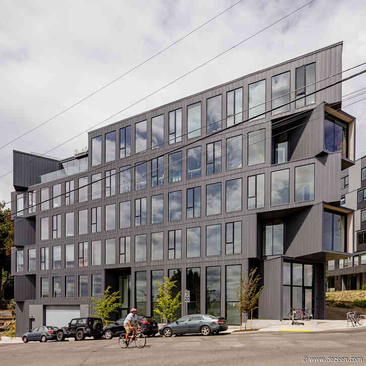 Works Progress Architecture creates triangular Portland Flatiron building for unusual site