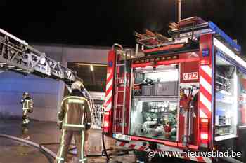 Heftruck veroorzaakt brand in brandstoffenbedrijf