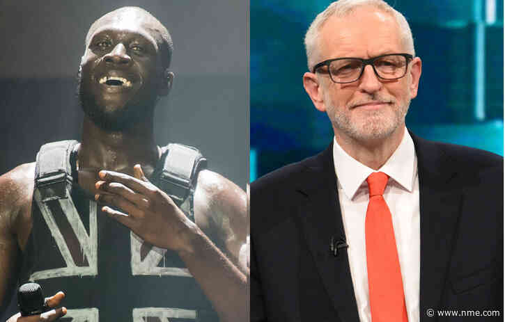 Stormzy pledges his support for Jeremy Corbyn: "He is the first man in a position of power who is committed to giving the power back"