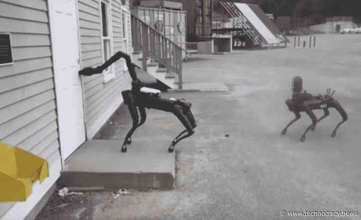 Woof: Spot The Robot Police Dog