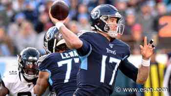 Streaming options for Week 13, including Ryan Tannehill, A.J. Brown