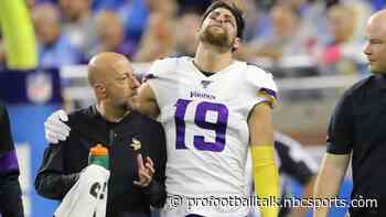 Adam Thielen back to practice after Vikings bye week