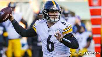QB Hodges named Steelers' starter vs. Browns
