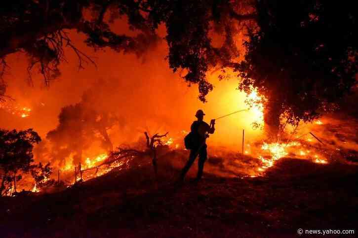 Wildfire outside Santa Barbara, California, threatens homes, causes evacuations