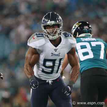 Titans place LB Wake on IR, ending season