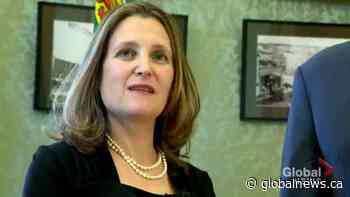 ‘The people of Saskatchewan sent a message to our government’: Freeland