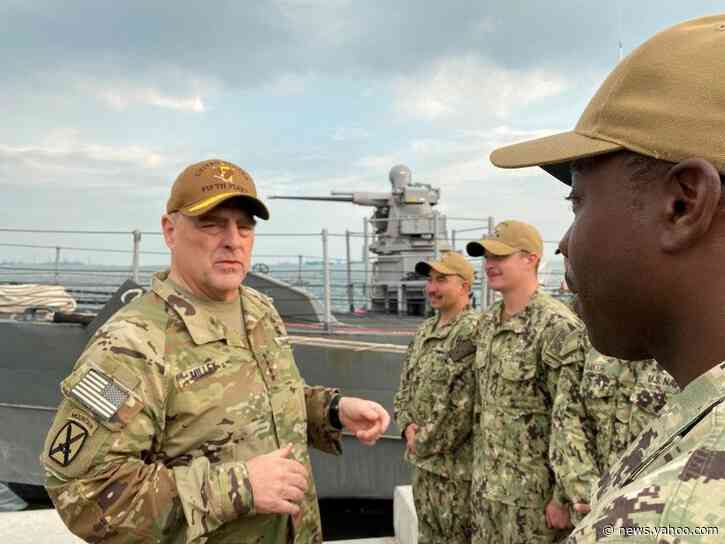 Top U.S. general arrives in Iraq amid protests, questions over Iran's influence