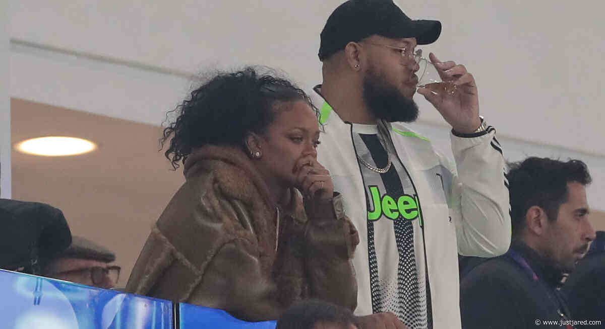 Rihanna Cheers On Juventus Team at Soccer Match in Italy!