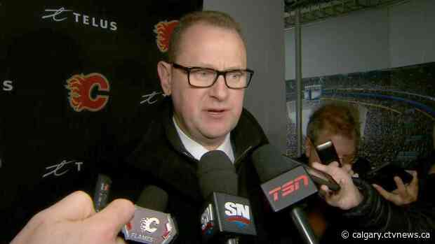Peters won't coach Wednesday night as Flames continue to investigate allegations of racist comments