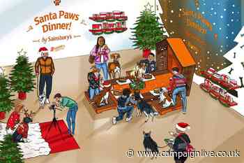 Sainsbury's opens Christmas restaurant for dogs