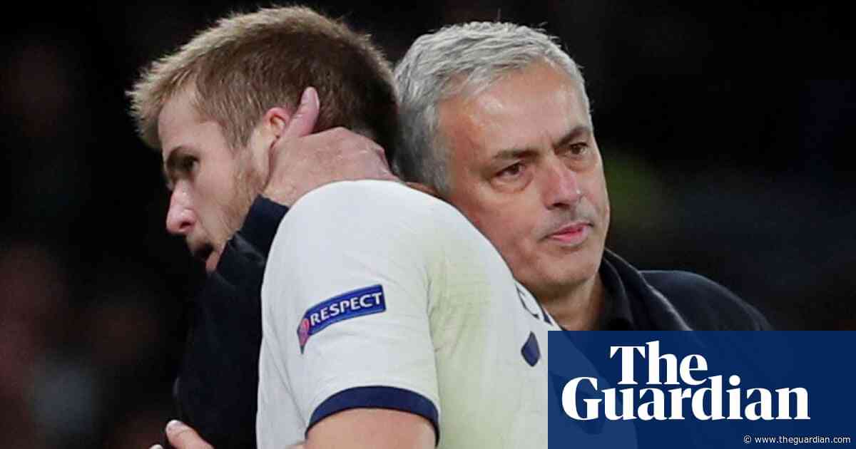 José Mourinho apologises to Eric Dier after first-half substitution – video