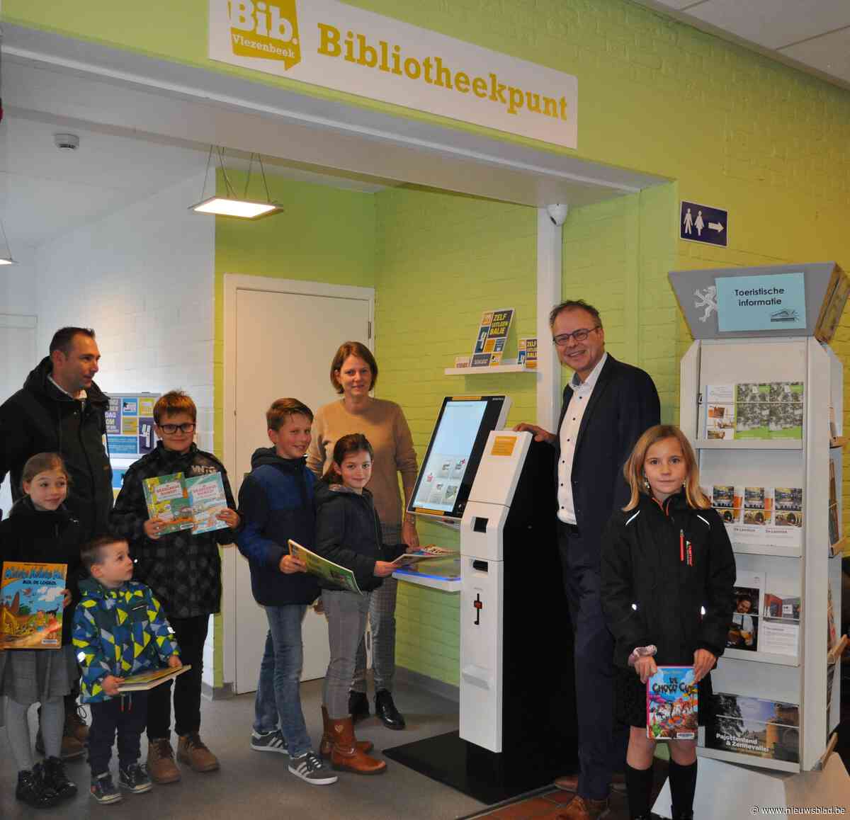 Vlezenbeek heeft nu een onbemand bibliotheekpunt
