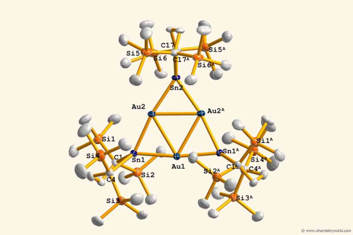 Trigold anion is first example of strange twisted aromaticity