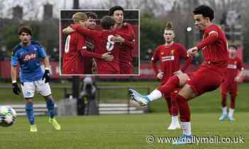 Liverpool hit Napoli for SEVEN in UEFA Youth League clash as Curtis Jones scores hat-trick