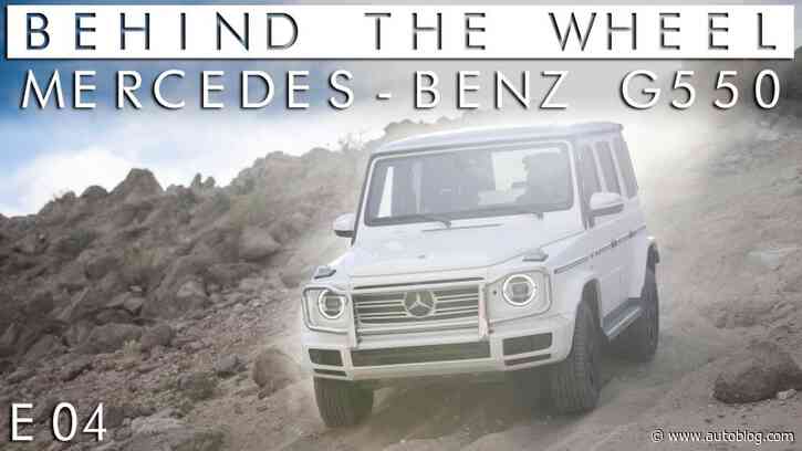 The Mercedes-Benz G550 is unnecessary (and awesome) in every way | Behind the Wheel S01 // E04