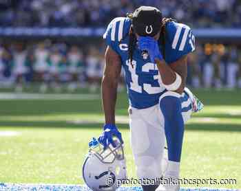 T.Y. Hilton to practice today