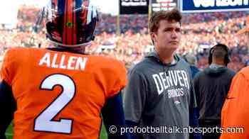 John Elway says Brandon Allen, Drew Lock will split practice reps