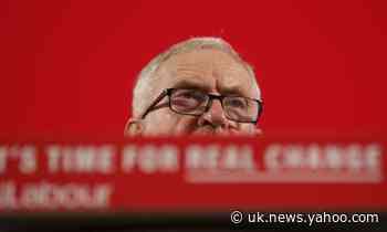 Corbyn channels Chumbawamba as he gets up again
