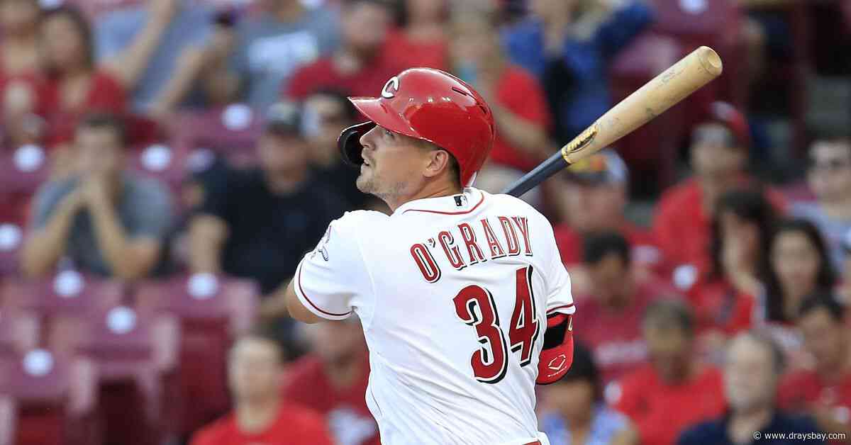 Rays acquire O’Grady from Reds; DFA Aguilar