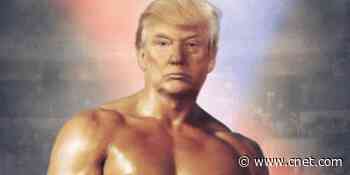 Trump's shirtless Rocky makeover gives Twitter jokes a workout     - CNET