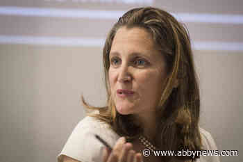 Freeland heads to Washington for trade talks with U.S. and Mexico