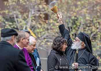 Reason for the season: Creche blessing is long-standing tradition