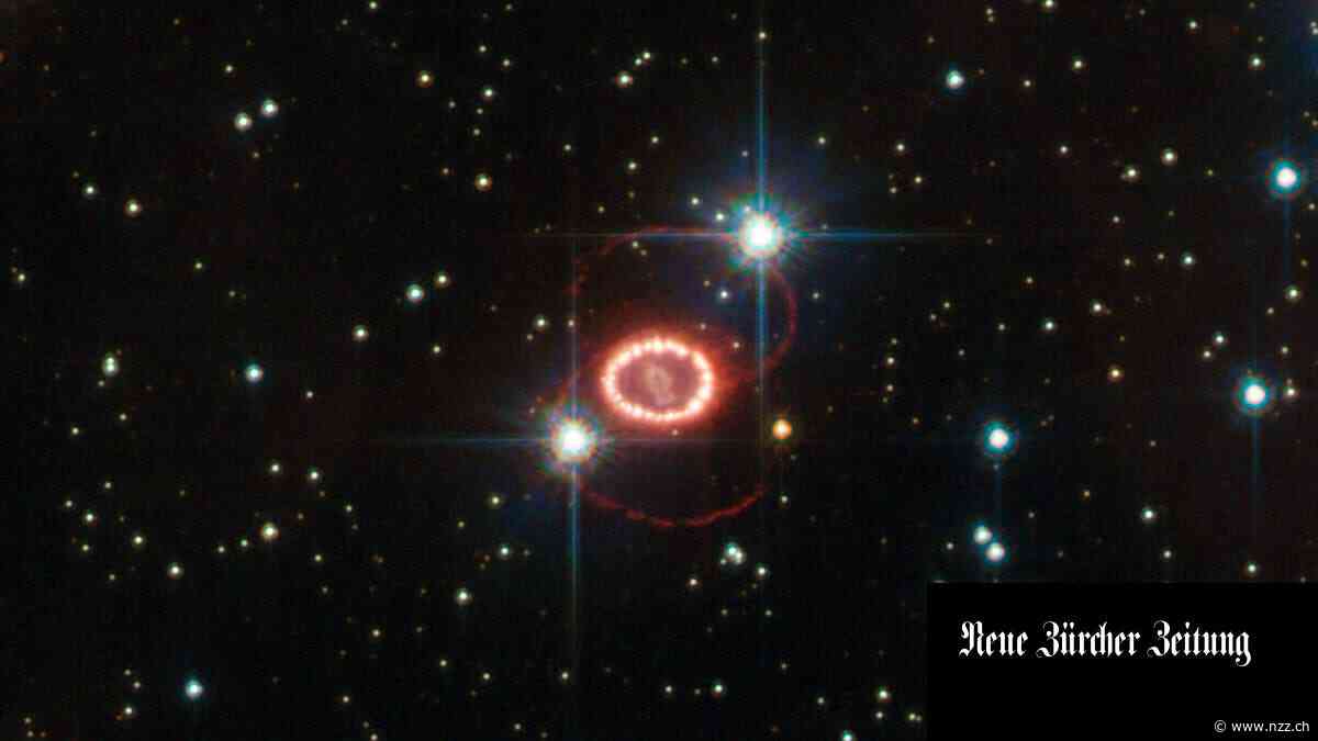 Vor 30 Jahren explodierte ein Neutronenstern und verschwand. Nun sieht man erstmals, was von ihm übrig geblieben ist