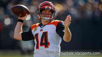 Andy Dalton has a “whole new perspective” after benching