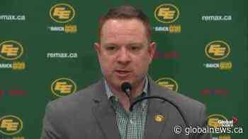 ‘The past 2 seasons we underachieved as a team’: Eskimos GM on decision to fire Maas