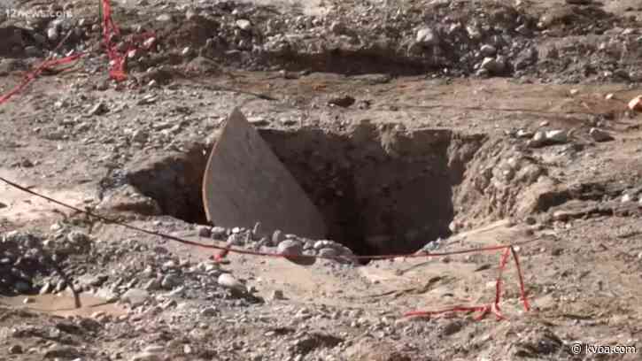 San Tan Valley man rescued after falling 50 feet into hole on construction site