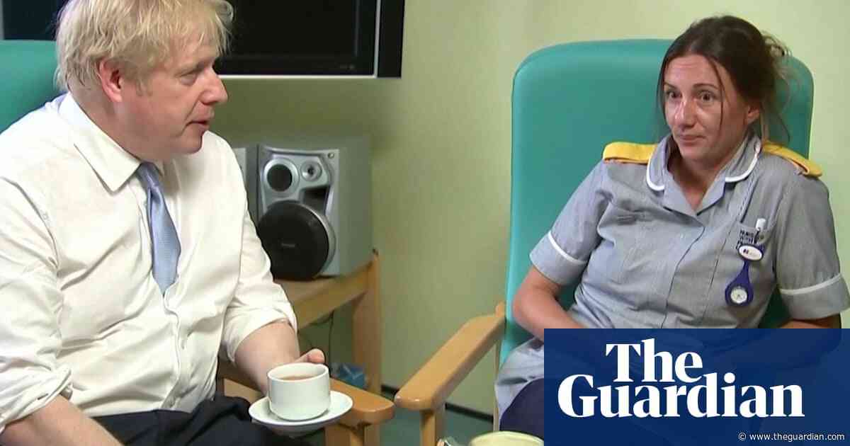 'Do you have a nurses tree?': Johnson challenged over NHS pledges – video