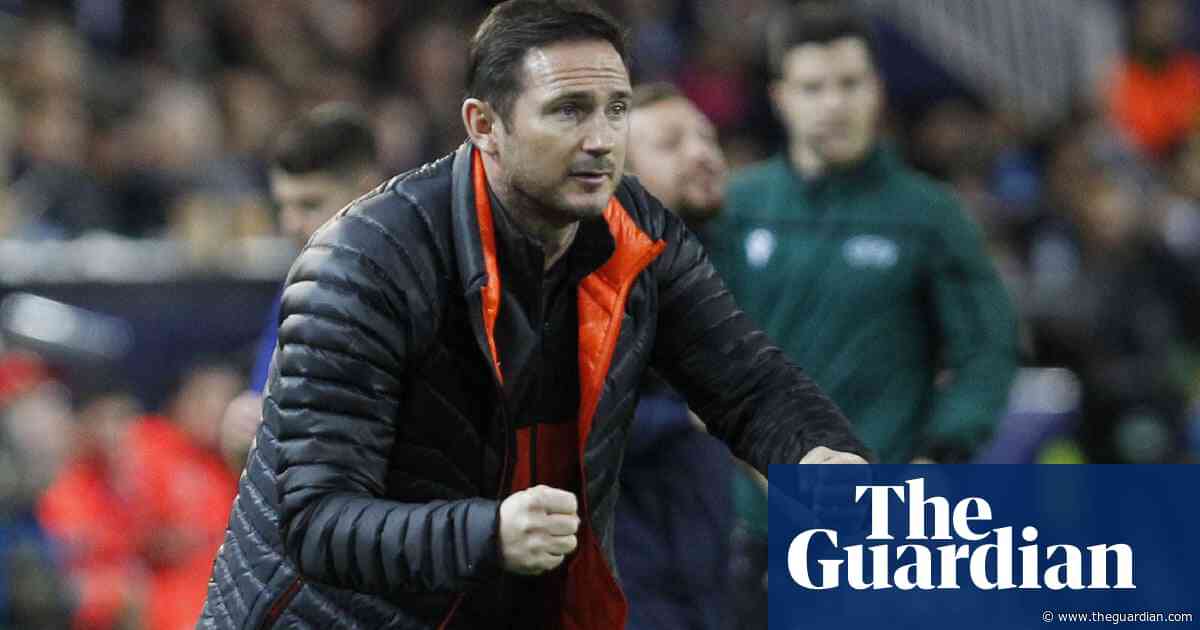 Frank Lampard relieved Chelsea are still in charge of Champions League destiny