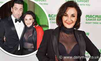 Strictly Come Dancing's Shirley Ballas puts on a racy display in a semi-sheer black blous