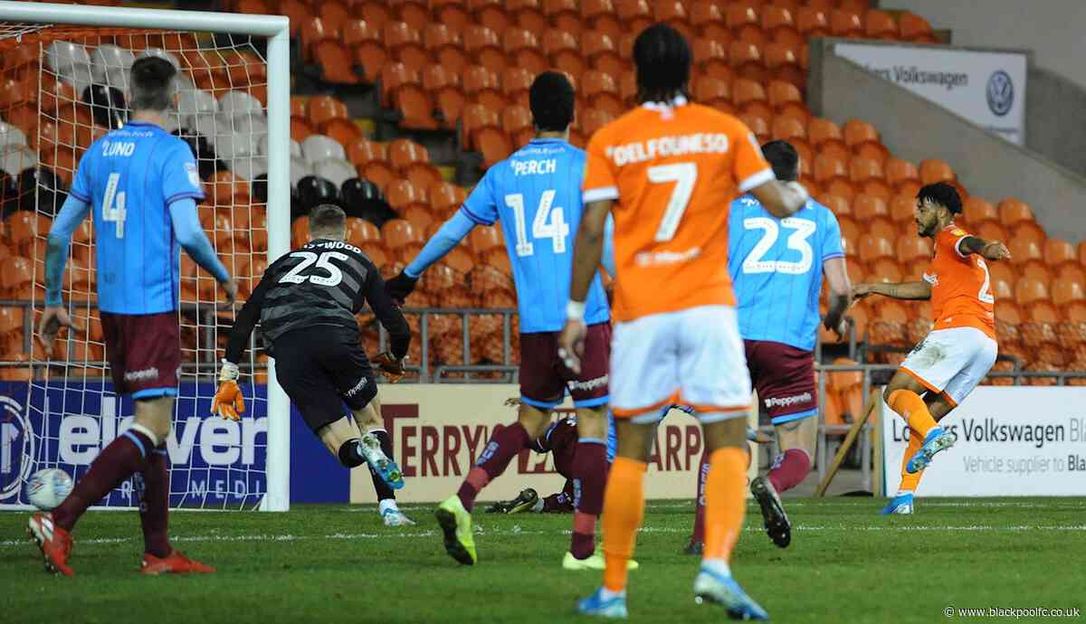 Report: Blackpool 1 Scunthorpe United 3