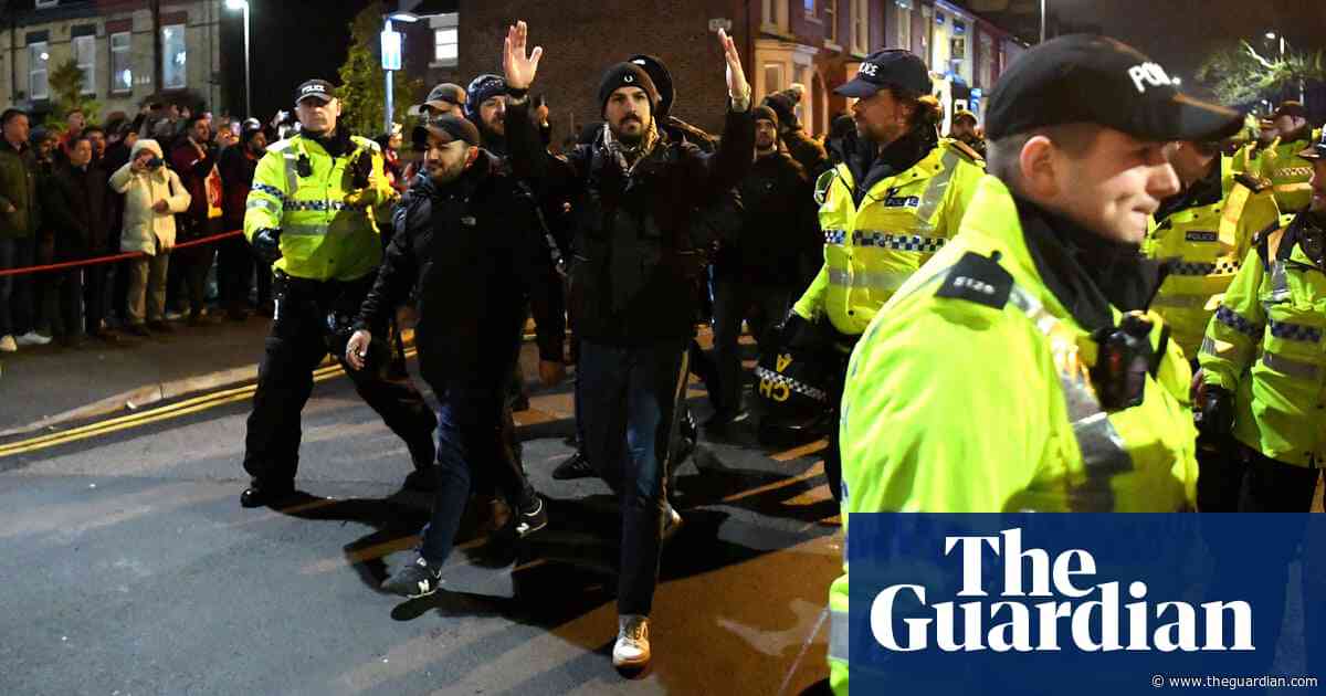 Five Napoli fans arrested outside Anfield before Liverpool game